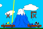激突要塞の掲載当時のゲーム画像